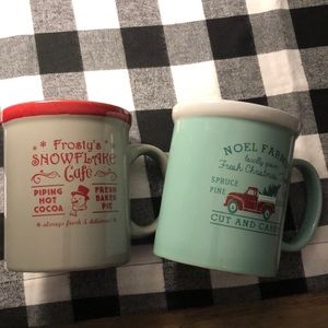 Unused Christmas mugs